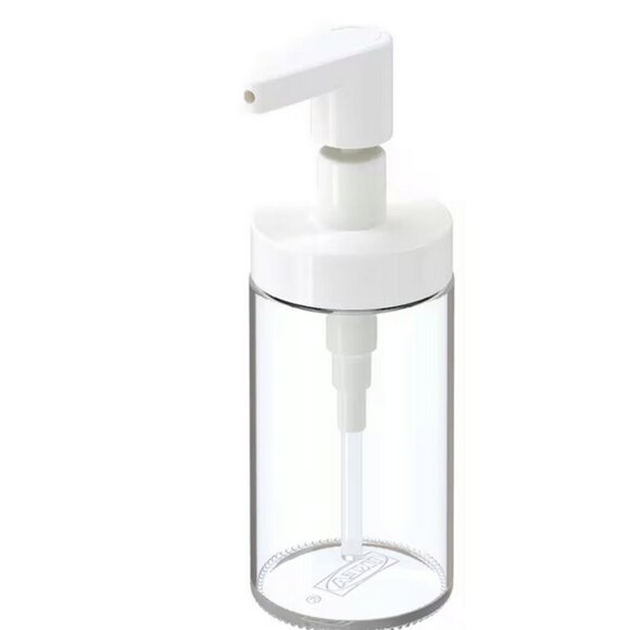 IKEA New TACKAN Soap dispenser Glass with White Pump - Picture 3 of 3